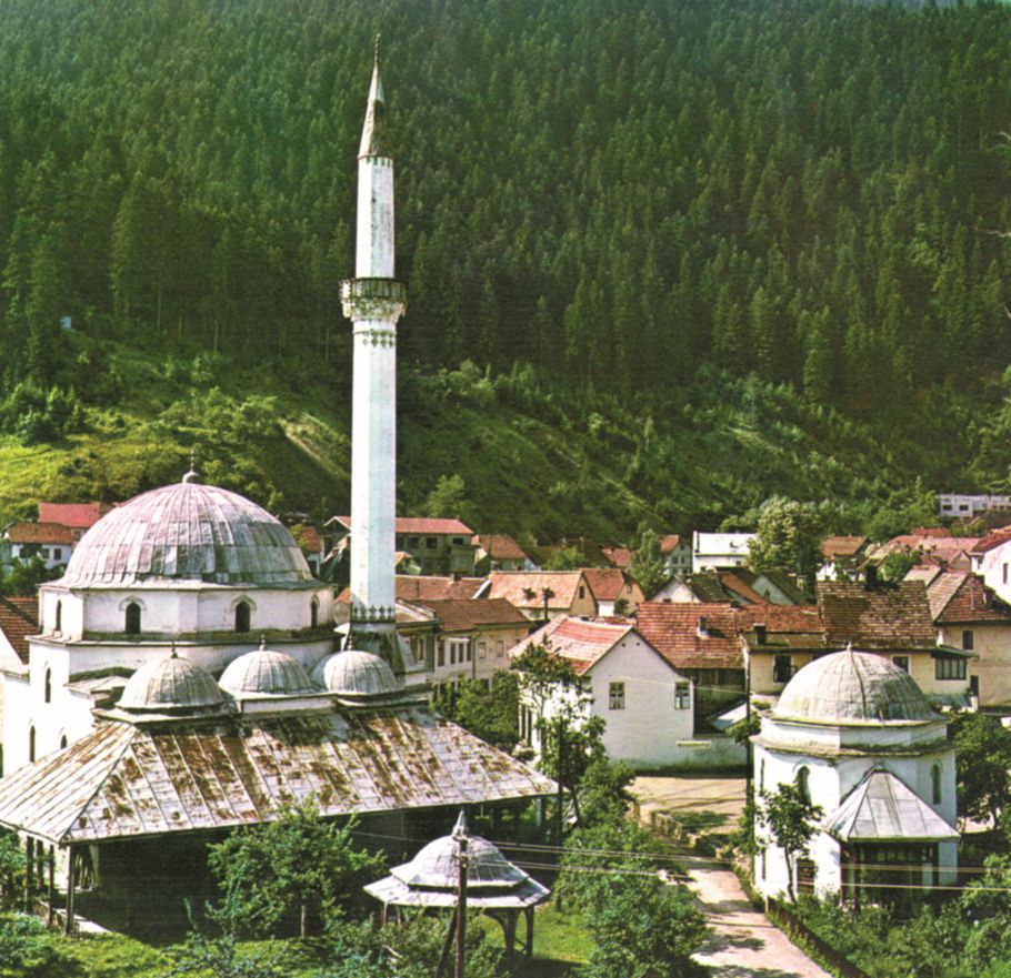 Sinan-begova džamija (Džamija Sinan-bega Boljanića), mjesto i ostaci graditeljske cjeline